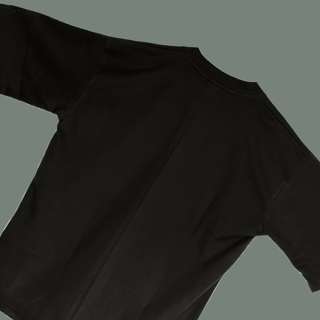 BLACK AZMALO REGULAR T-SHIRT