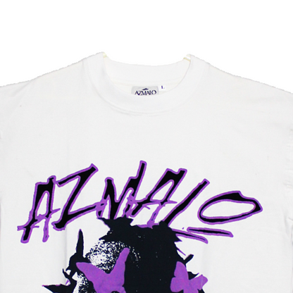 OFF WHITE OVERSIZED "BRAIN IS SEXIER THAN ABS" T-SHIRT